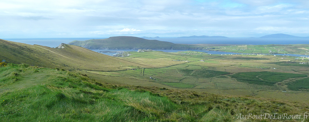 Panorama au col du mont Glavenagh