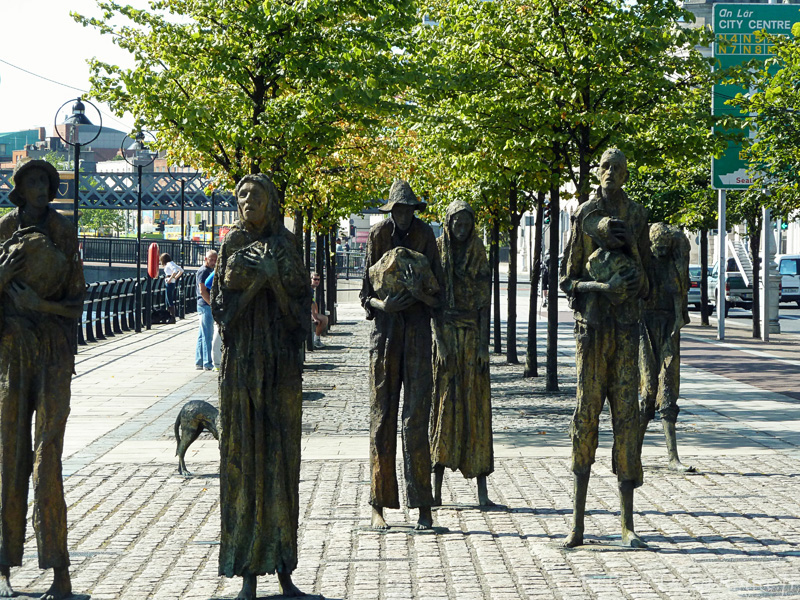 Famine Memorial Statues Famine Memorial Statues