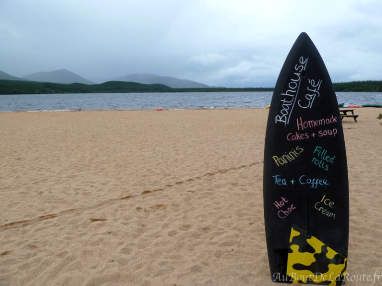 Plage du loch Morlich