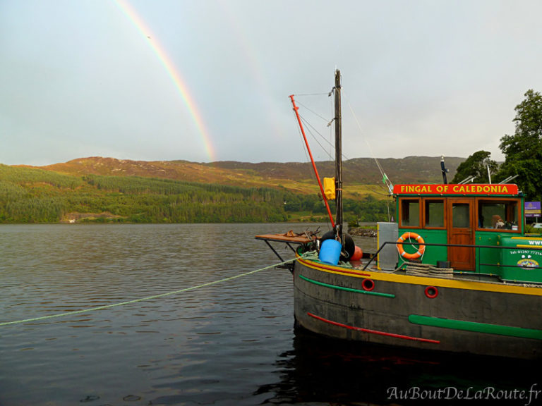 Bateau amarré à Fort Augustus