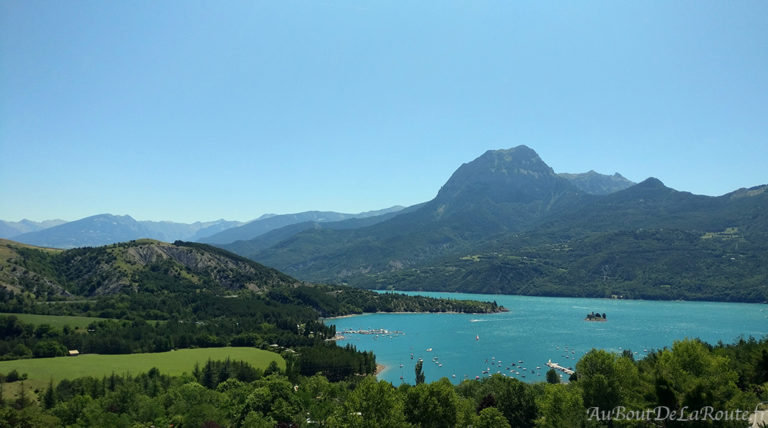 Les lacs de Serre-Ponçon et de St-Apollinaire