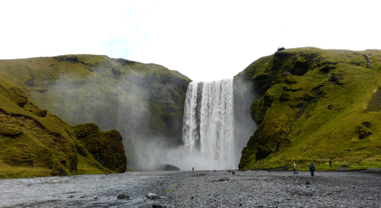 Chute d eau de Skogafoss