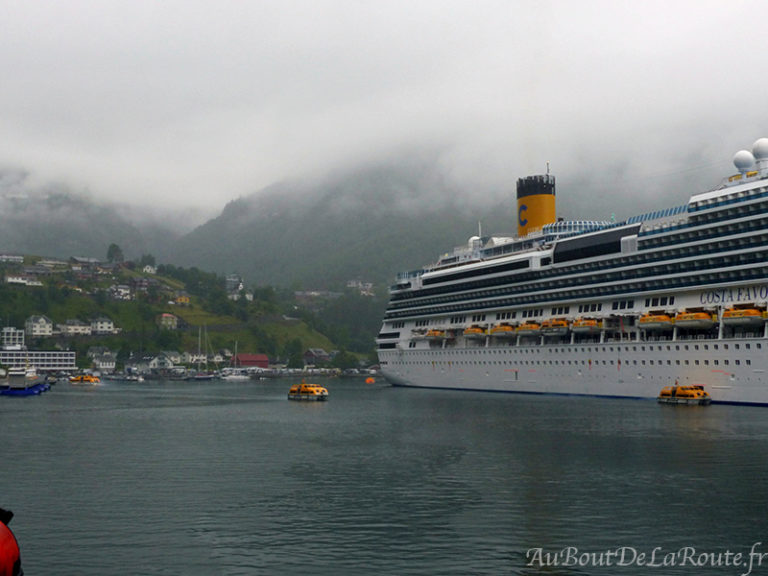 Paquebot a Geiranger