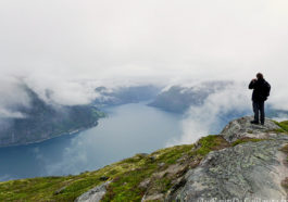 Vue sur le Norddalsfjord